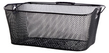 Cykelkorg t/pakethållare Svart 40 x 30 cm Bikezone